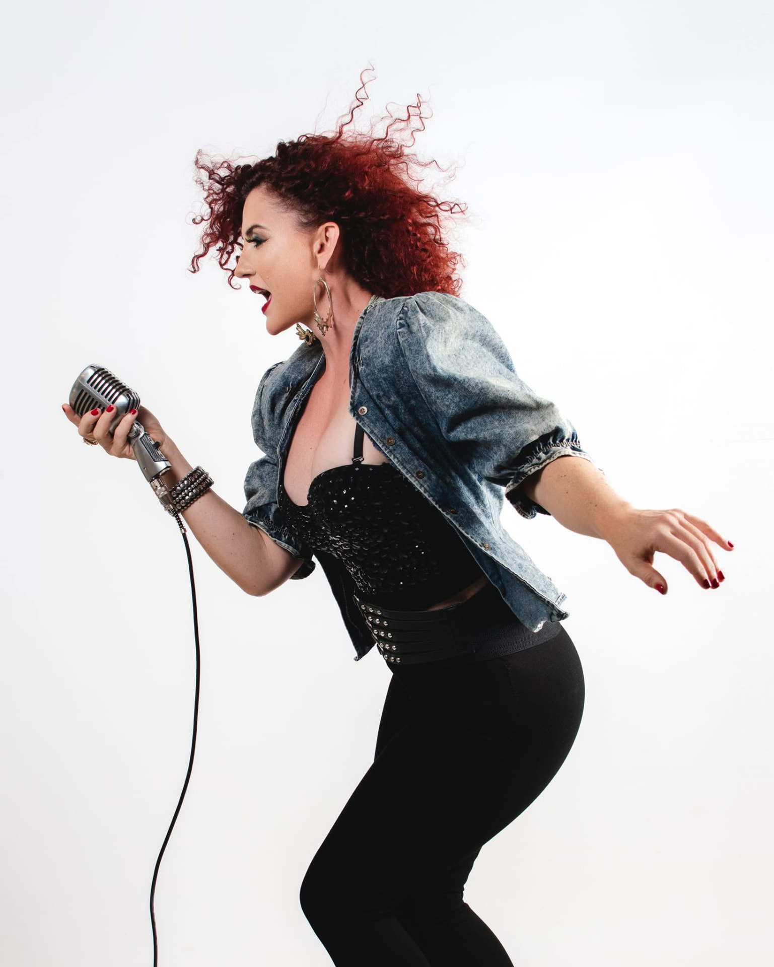 Studio portrait of Rene Hunter